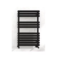 Calorifer de baie portprosop Rune Lani 800x500 mm negru mat