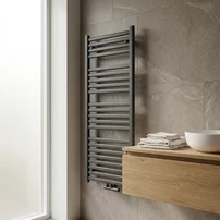 Calorifer de baie portprosop Rune Lykke 1200x500 mm antracit mat