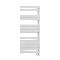 Calorifer de baie portprosop Rune Lysa 1355x550 mm alb lucios
