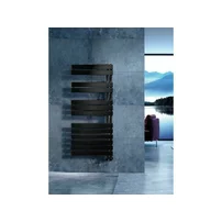 Calorifer de baie portprosop Rune Lysa 1355x550 mm negru mat