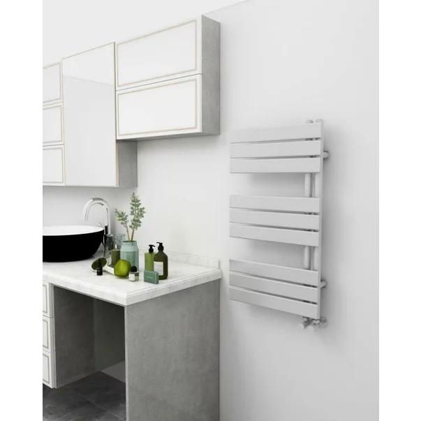 yulala Calorifer de baie portprosop Rune Lysa 900x500 mm alb lucios