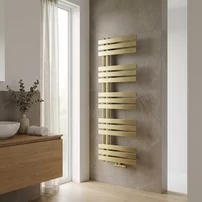 Calorifer de baie portprosop Rune Lysa Slim 1200x500 mm  auriu periat