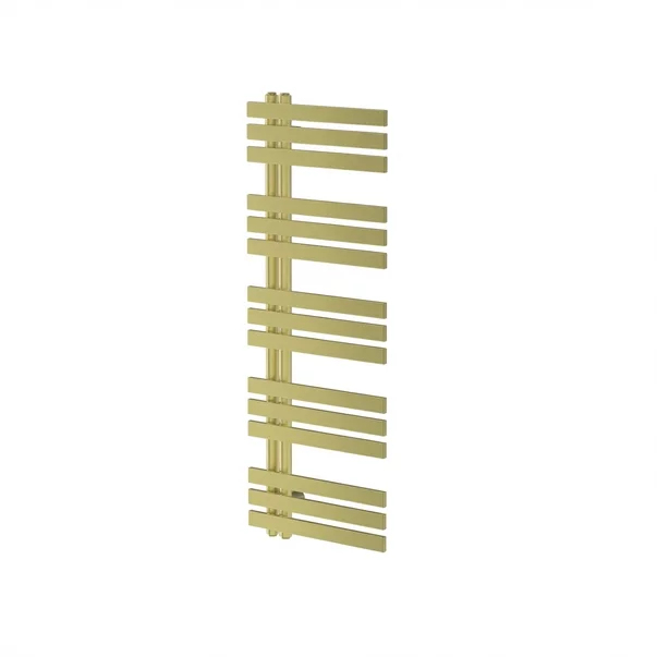 Calorifer de baie portprosop Rune Lysa Slim 1200x500 mm  auriu periat picture - 2