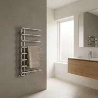 Calorifer de baie portprosop Rune Miro 1200x600 mm crom