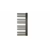 Calorifer de baie portprosop Rune Nemi 1200x502 mm negru mat