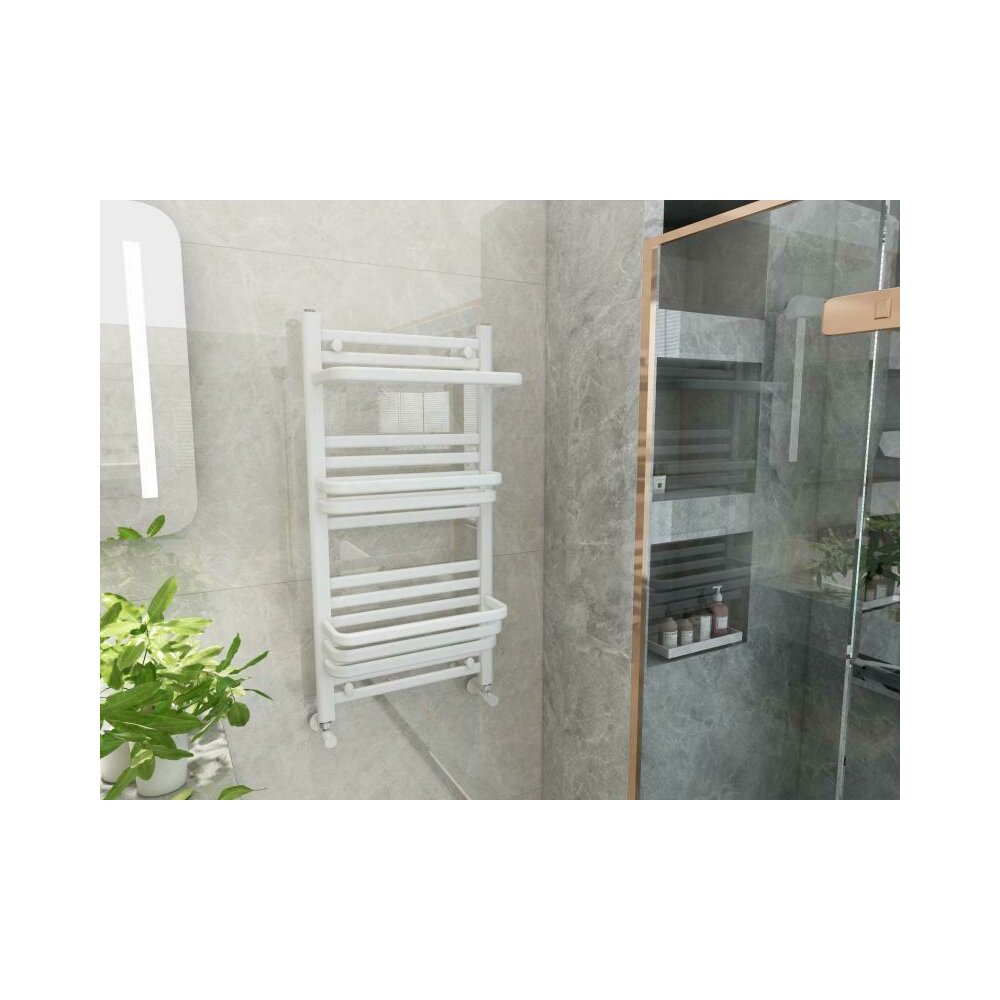 Calorifer de baie portprosop Rune Ystav 1000x500 mm alb