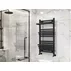 Calorifer de baie portprosop Rune Ystav 1000x500 mm negru mat picture - 1