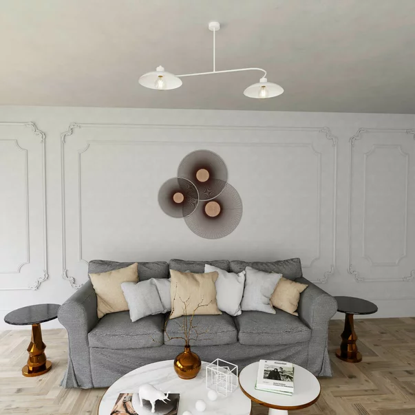 Candelabru Emibig Foster 2 alb picture - 2
