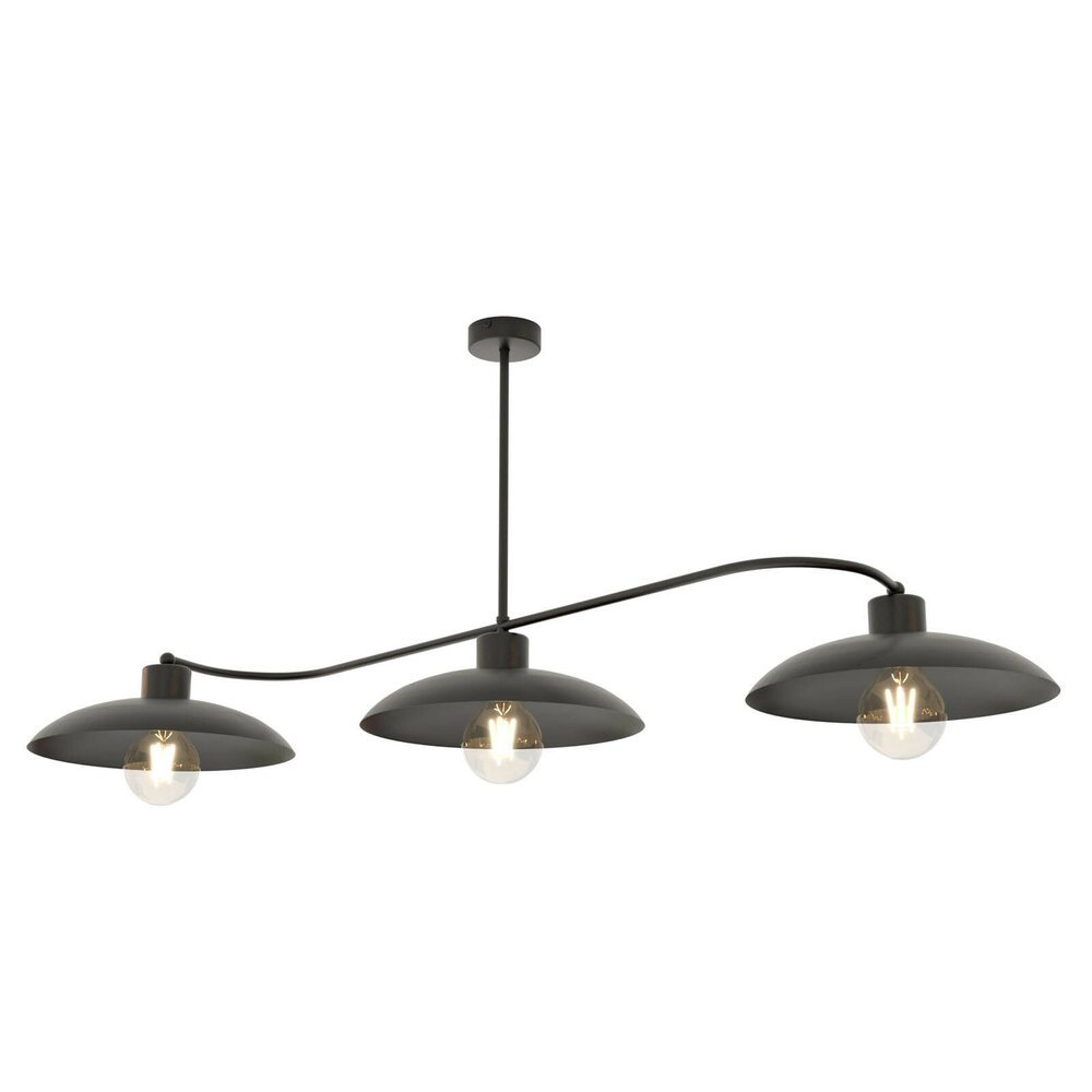 Candelabru Emibig Foster 3 negru