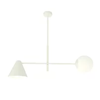 Candelabru Emibig Hermes 2 alb
