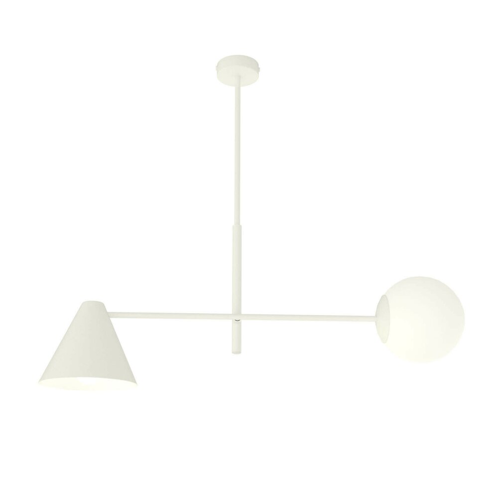 Candelabru Emibig Hermes 2 alb