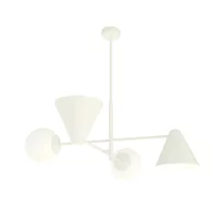 Candelabru Emibig Hermes 4 alb