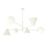 Candelabru Emibig Hermes 6 alb