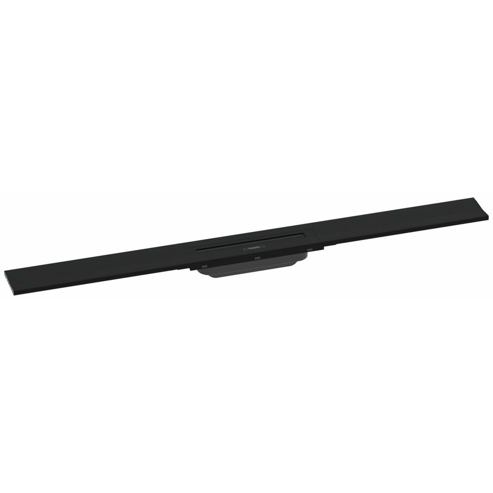 Capac pentru rigola de dus Hansgrohe RainDrain Flex ajustabil negru mat 90 cm