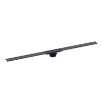 Capac pentru rigola Geberit CleanLine30 finisaj negru mat 30-110 cm