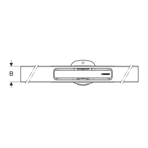 Capac pentru rigola Geberit CleanLine30 finisaj otel inoxidabil 30-110 cm picture - 9
