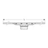 Capac pentru rigola Geberit CleanLine30 finisaj otel inoxidabil 30-110 cm picture - 10