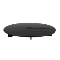 Capac pentru sifon cadita de dus Wirquin Slim+ negru mat