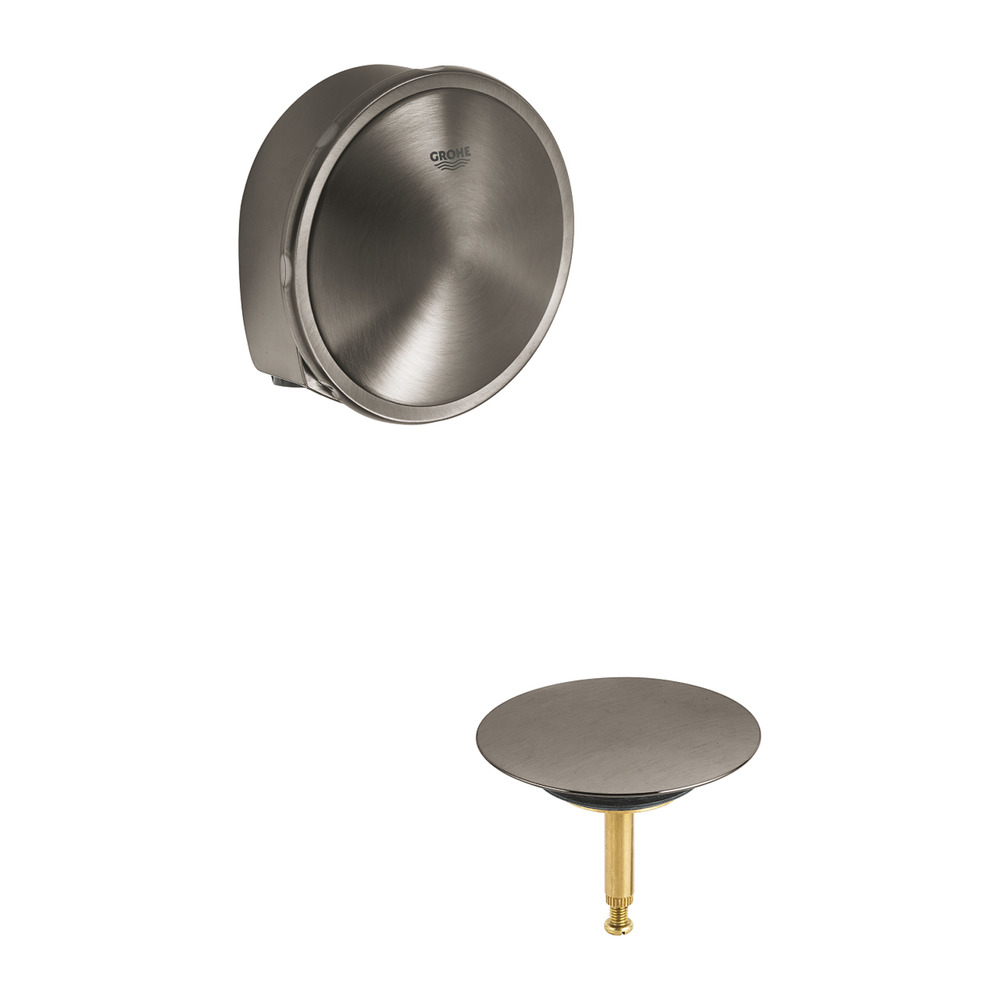 Capac sifon si preaplin Grohe Talentofill antracit periat Hard Graphite