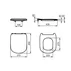 Capac wc slim Ideal Standard Tesi alb picture - 3