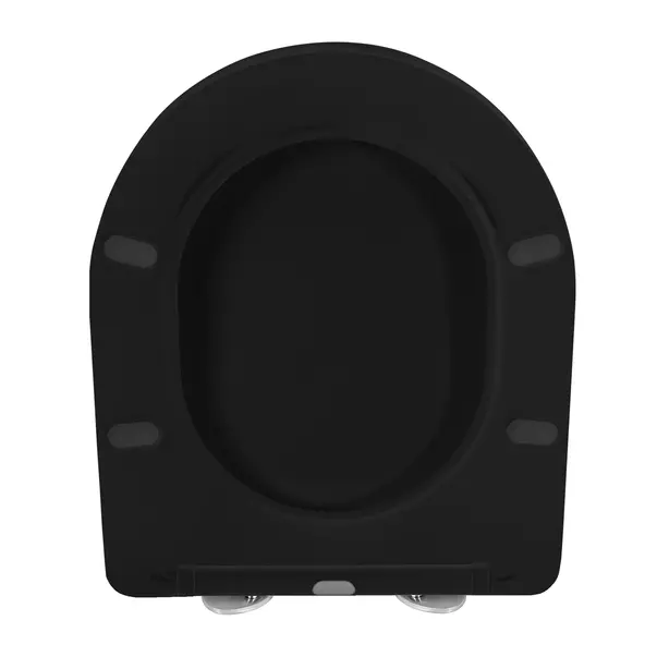 Capac WC Rea negru mat cu inchidere softclose picture - 5