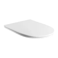 Capac WC softclose Omnires Ottawa Comfort slim finisaj alb lucios