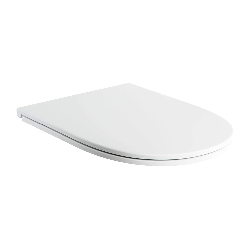 Capac WC softclose Omnires Ottawa Comfort slim finisaj alb mat