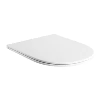 Capac WC softclose Omnires Ottawa slim finisaj alb mat