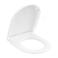 Capac WC Villeroy&Boch Antao functie SoftClosing si QuickRelease alb Stone White