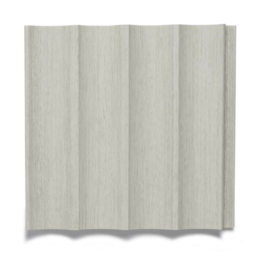 Capat panou riflaj stanga Lamelio Onda finisaj stejar gri 3.8x270 cm