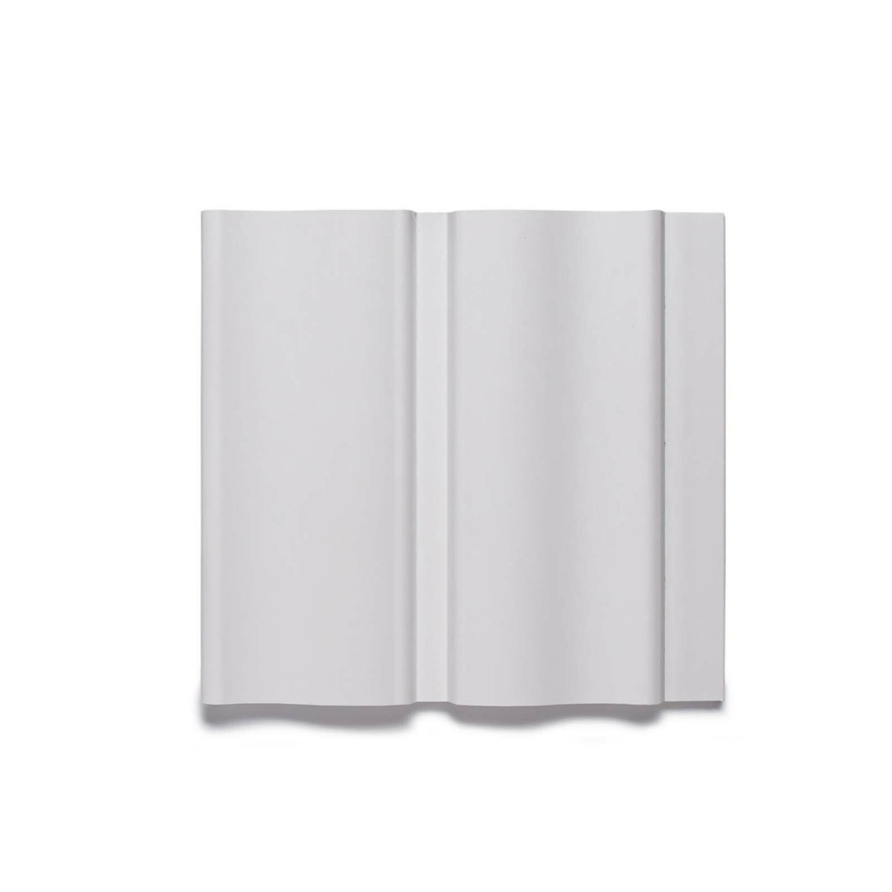 Capat panou riflaj stanga Lamelio Versal finisaj alb 6.4x270 cm