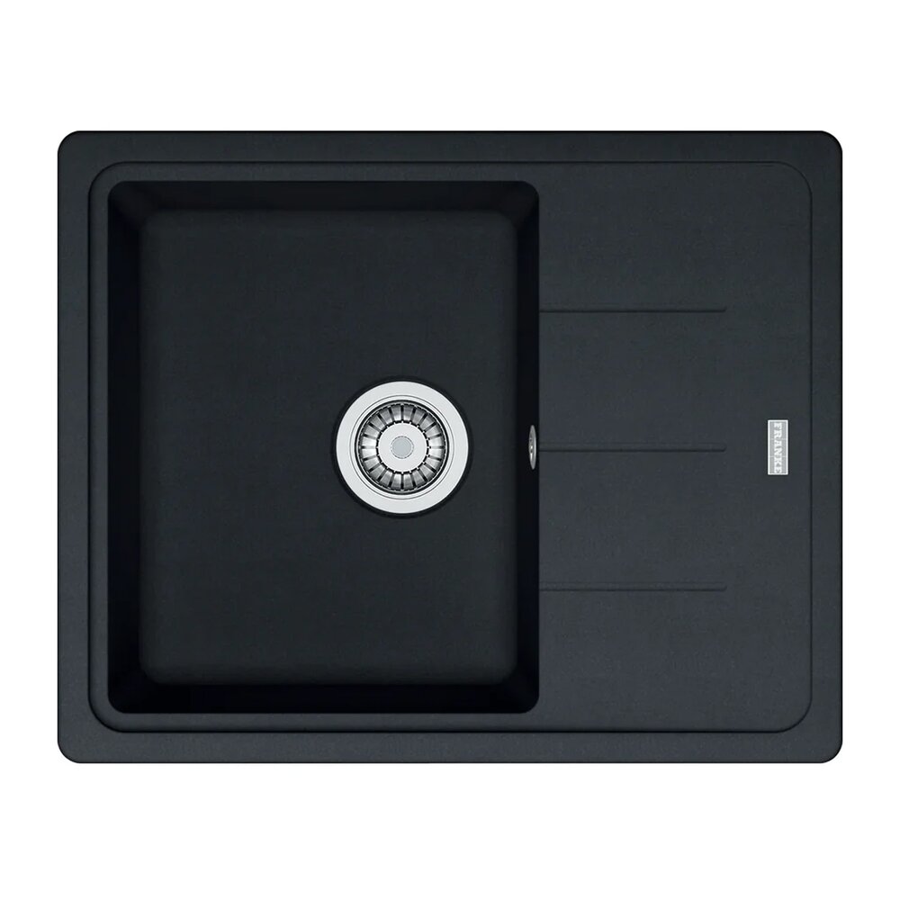 Chiuveta bucatarie compozit Franke Basis 1 cuva cu picurator 62×50 cm reversibila finisaj negru mat Bucatarie > Chiuvete bucatarie > Chiuvete compozit > Noutati Franke