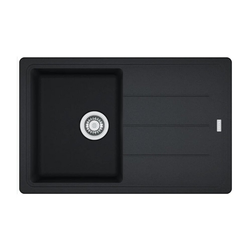 Chiuveta bucatarie compozit Franke Basis 1 cuva cu picurator 78×50 cm reversibila finisaj negru mat Bucatarie > Chiuvete bucatarie > Chiuvete compozit > Noutati Franke