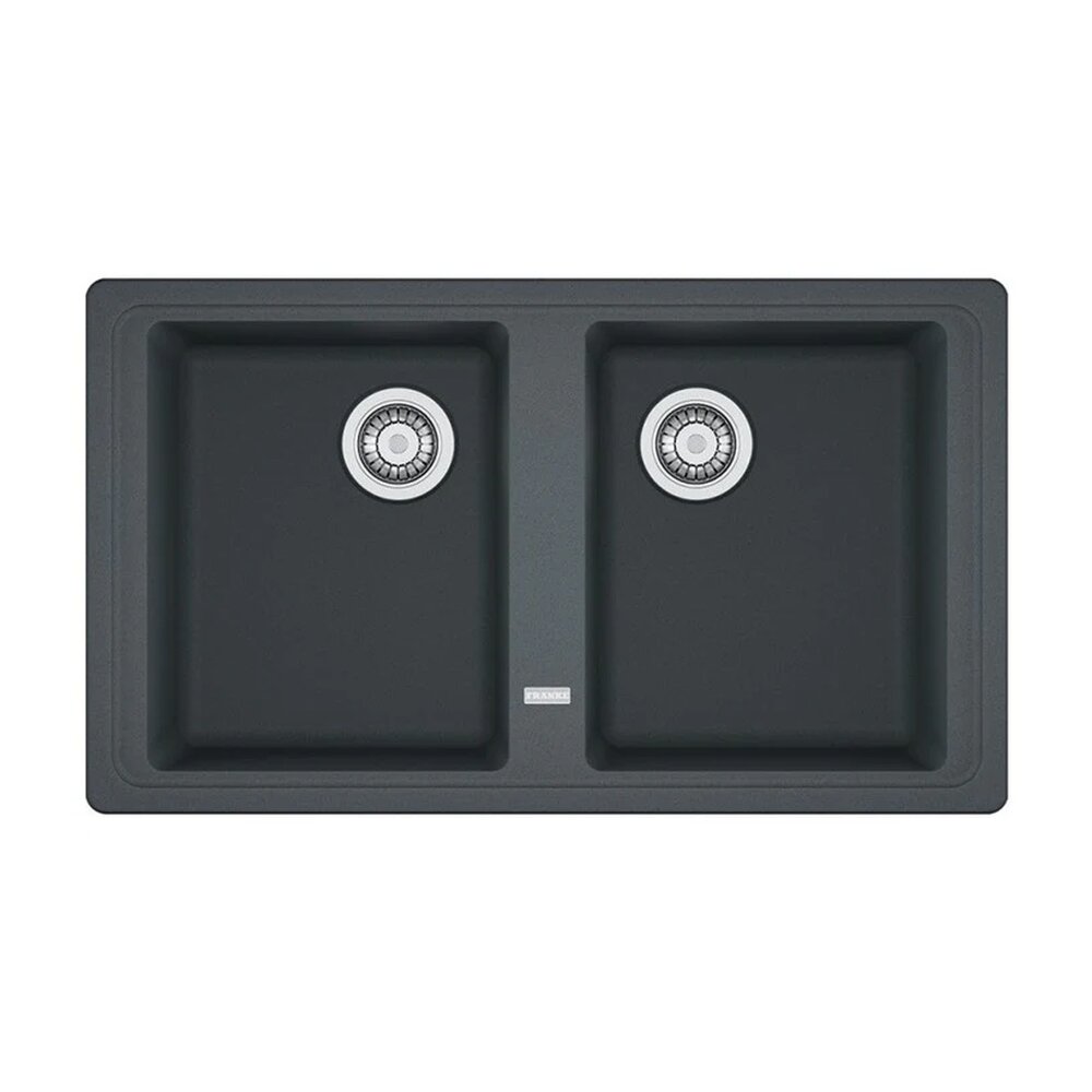 Chiuveta bucatarie compozit Franke Basis 2 cuve fara picurator 86×50 cm finisaj negru mat Bucatarie > Chiuvete bucatarie > Chiuvete compozit > Noutati Franke