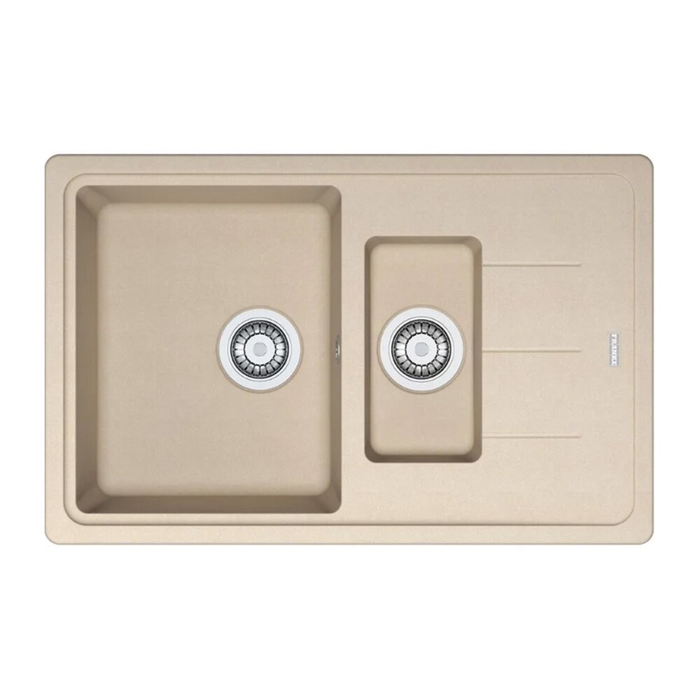 Chiuveta bucatarie compozit Franke Basis Avena 1 cuva 1/2 cu picurator 78×50 cm reversibila finisaj bej mat Bucatarie > Chiuvete bucatarie > Chiuvete compozit > Noutati Franke