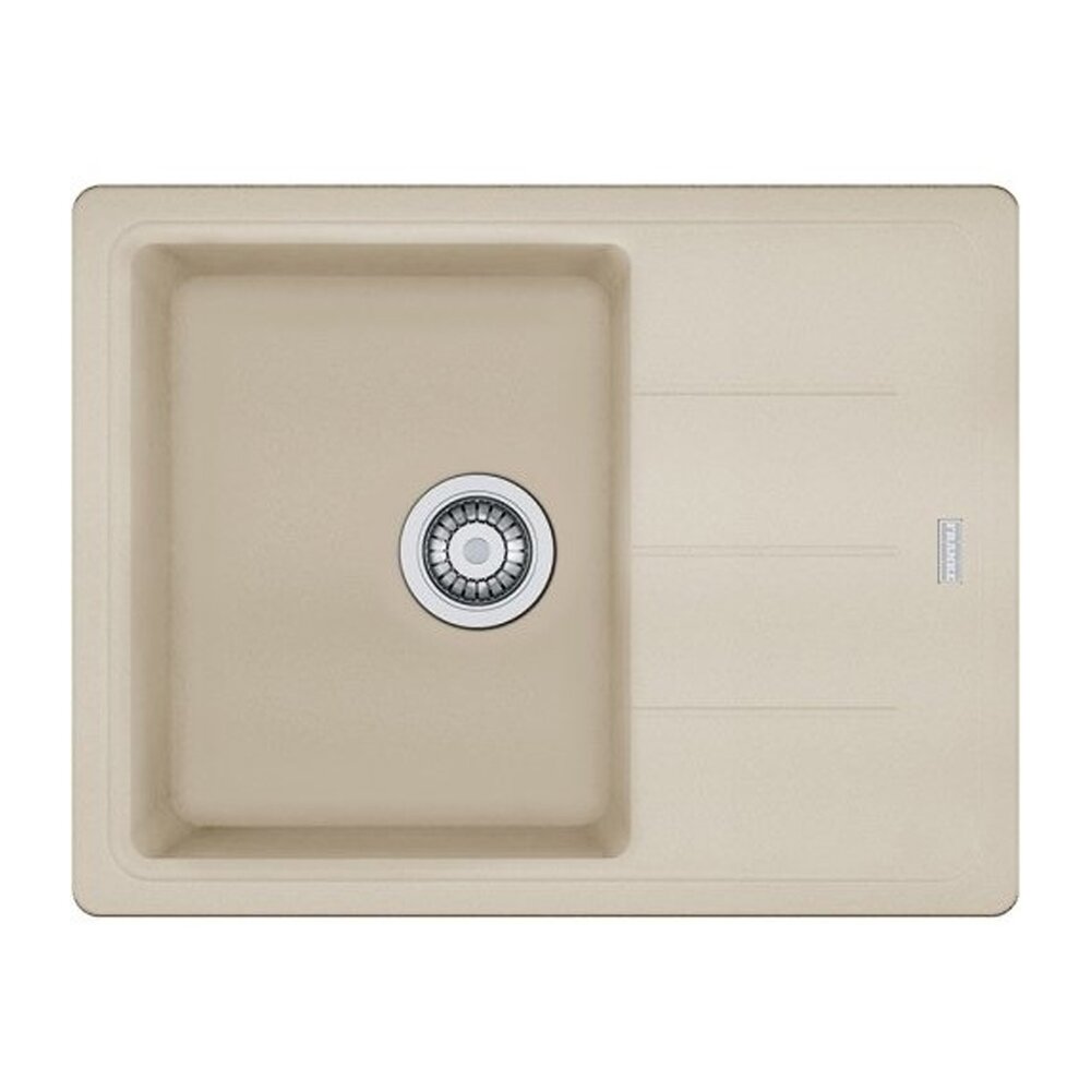 Chiuveta bucatarie compozit Franke Basis Avena 1 cuva cu picurator 62×50 cm reversibila finisaj bej mat Bucatarie > Chiuvete bucatarie > Chiuvete compozit > Noutati Franke