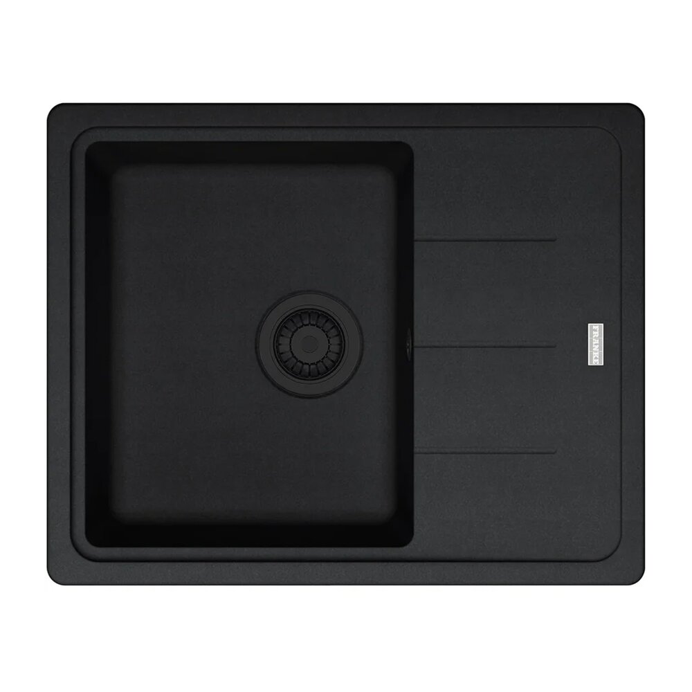 Chiuveta bucatarie compozit Franke Basis VN 1 cuva cu picurator 62×50 cm reversibila finisaj negru mat Bucatarie > Chiuvete bucatarie > Chiuvete compozit > Noutati Franke