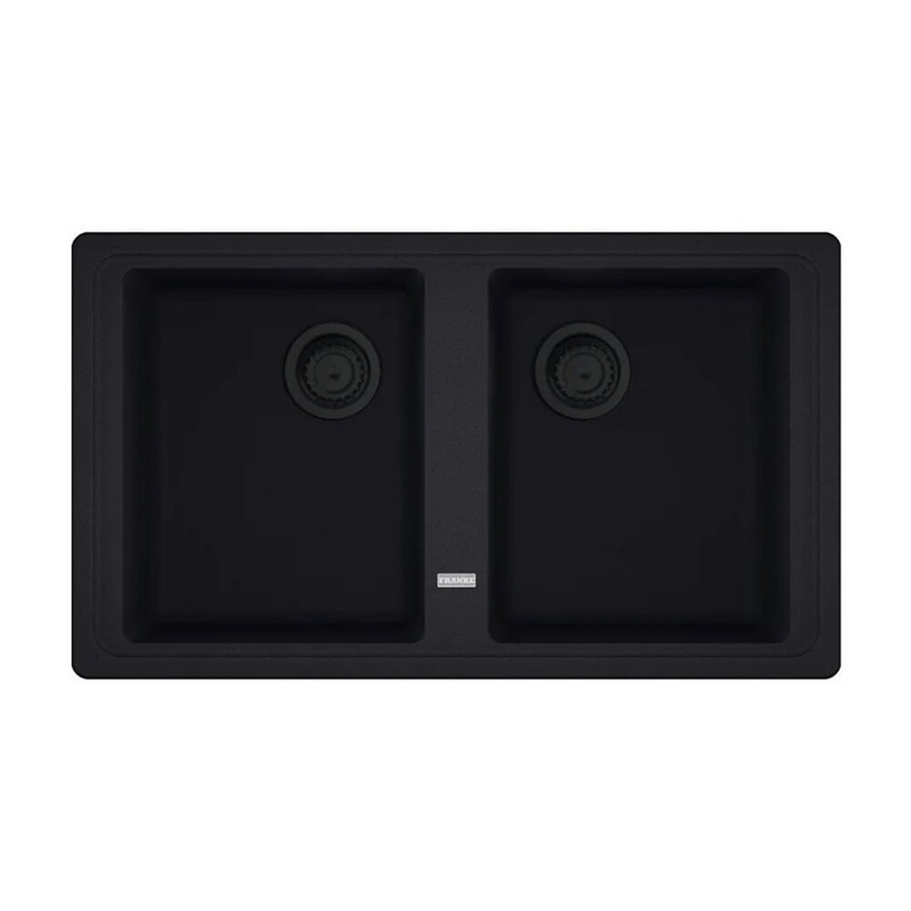 Chiuveta bucatarie compozit Franke Basis VN 2 cuve fara picurator 86×50 cm finisaj negru mat Bucatarie > Chiuvete bucatarie > Chiuvete compozit > Noutati Franke