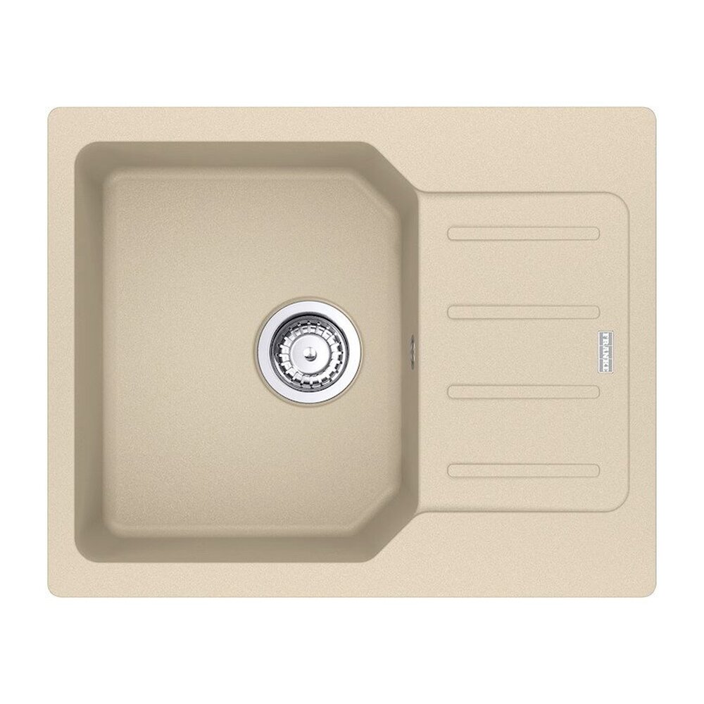 Chiuveta bucatarie compozit Franke City Avena 1 cuva cu picurator 62×50 cm reversibila finisaj bej mat Bucatarie > Chiuvete bucatarie > Chiuvete compozit > Noutati Franke