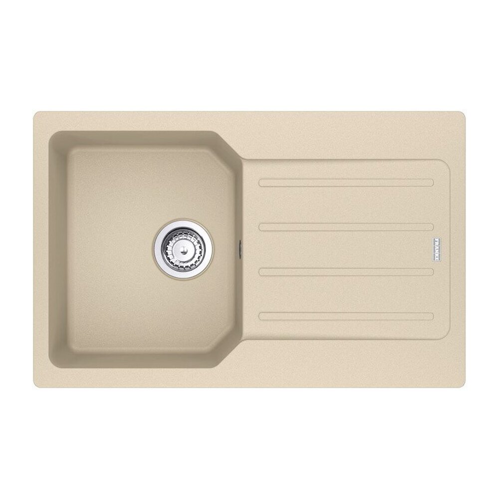 Chiuveta bucatarie compozit Franke City Avena 1 cuva cu picurator 78×50 cm reversibila finisaj bej mat Bucatarie > Chiuvete bucatarie > Chiuvete compozit > Noutati Franke