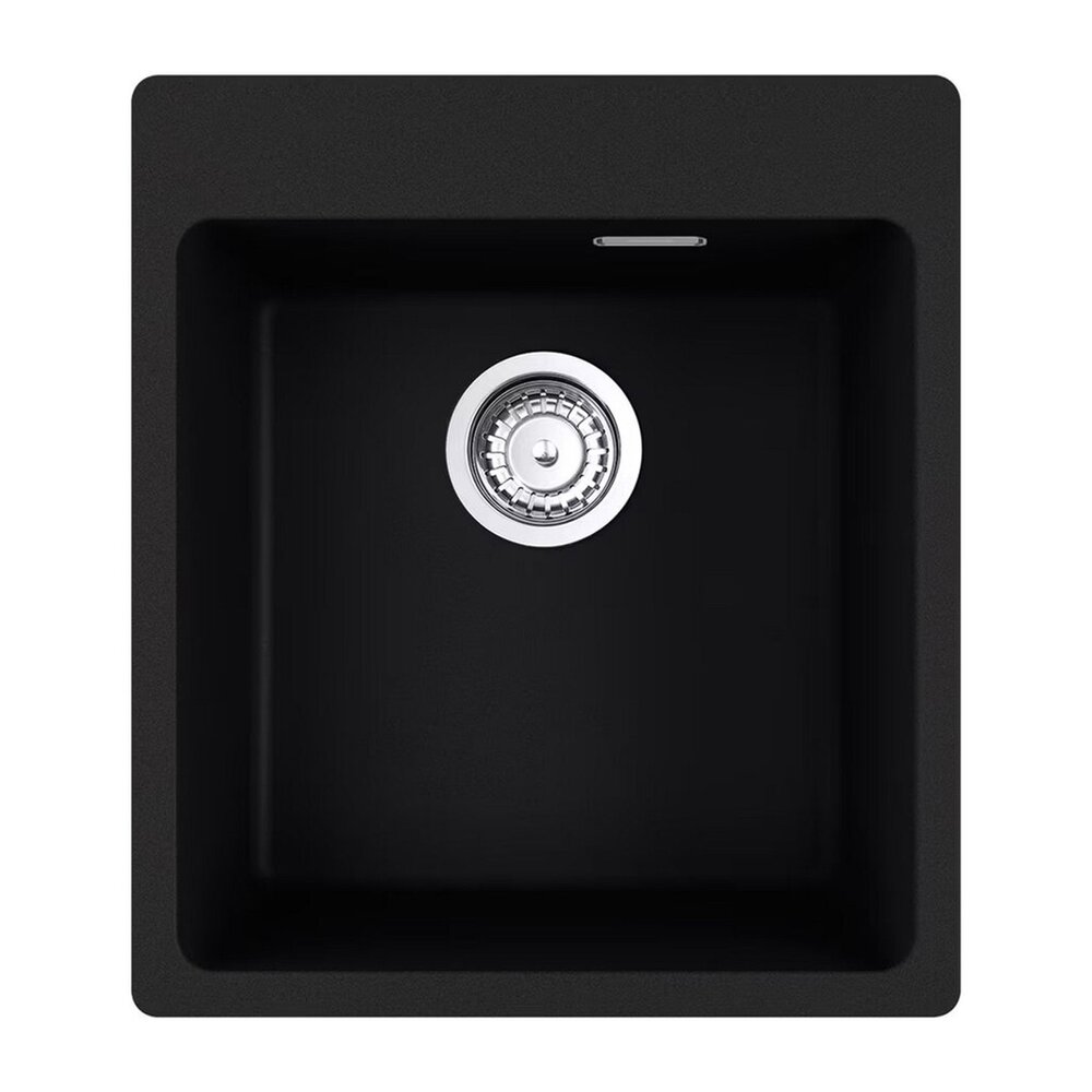 Chiuveta bucatarie compozit Franke Maris 44×50 cm cu 1 cuva finisaj negru mat Bucatarie > Chiuvete bucatarie > Chiuvete compozit > Noutati Franke