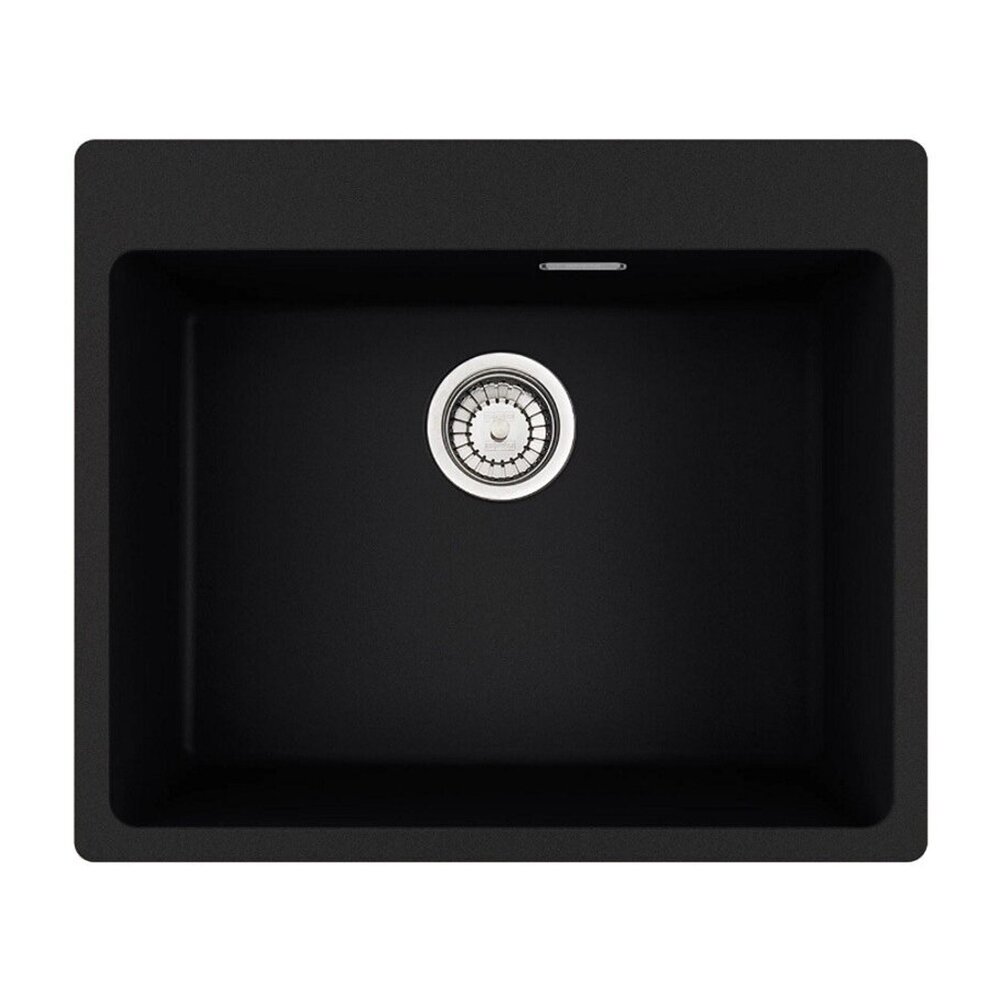 Chiuveta bucatarie compozit Franke Maris 59×50 cm cu 1 cuva finisaj negru mat Bucatarie > Chiuvete bucatarie > Chiuvete compozit > Noutati Franke