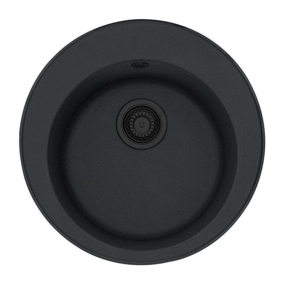 Chiuveta bucatarie compozit Franke Rotondo VN 51 cm finisaj negru mat Bucatarie > Chiuvete bucatarie > Chiuvete compozit > Noutati Franke