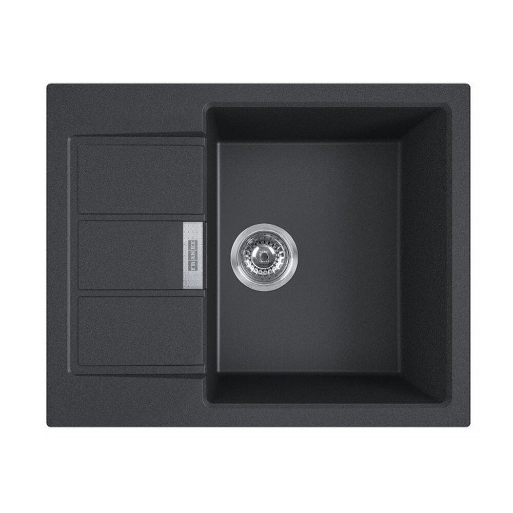 Chiuveta bucatarie compozit Franke Sirius 1 cuva cu picurator 62×50 cm tectonite finisaj negru mat Bucatarie > Chiuvete bucatarie > Chiuvete compozit > Noutati Franke