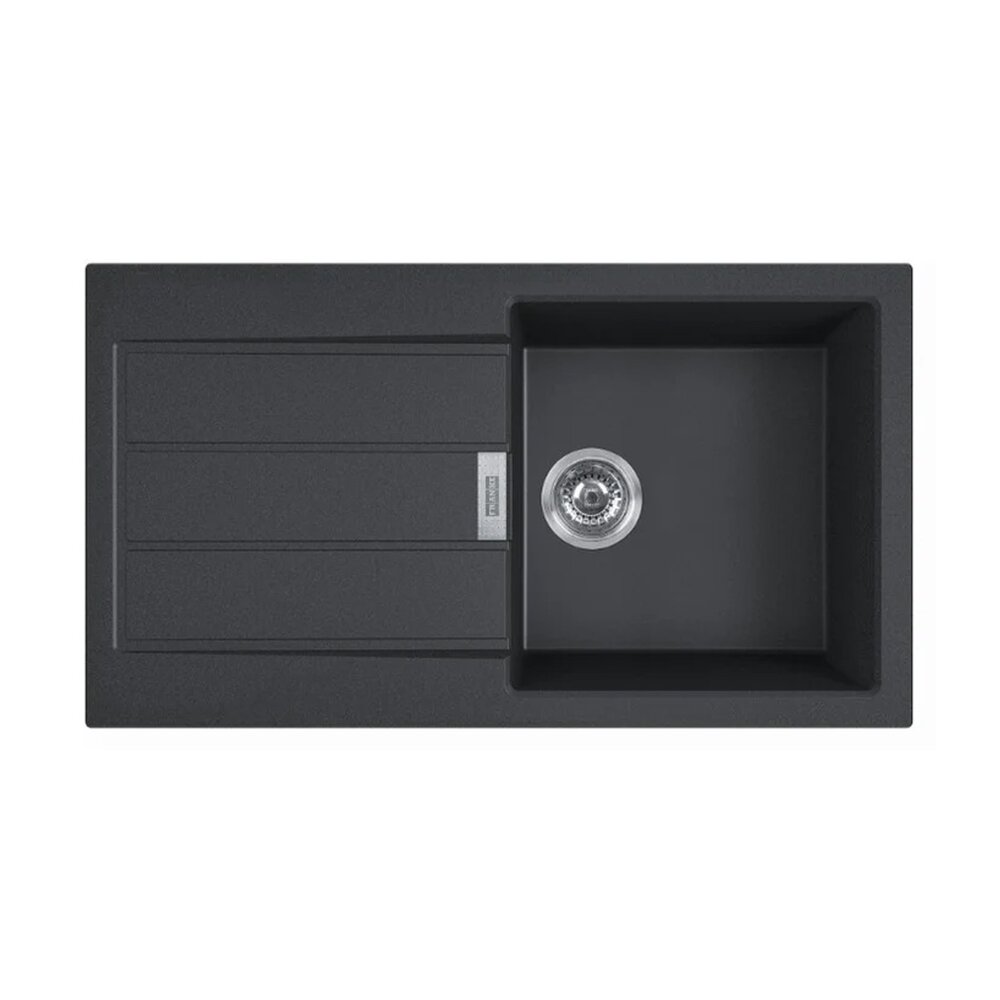 Chiuveta bucatarie compozit Franke Sirius 1 cuva cu picurator 78×50 cm tectonite finisaj negru mat Bucatarie > Chiuvete bucatarie > Chiuvete compozit > Noutati Franke