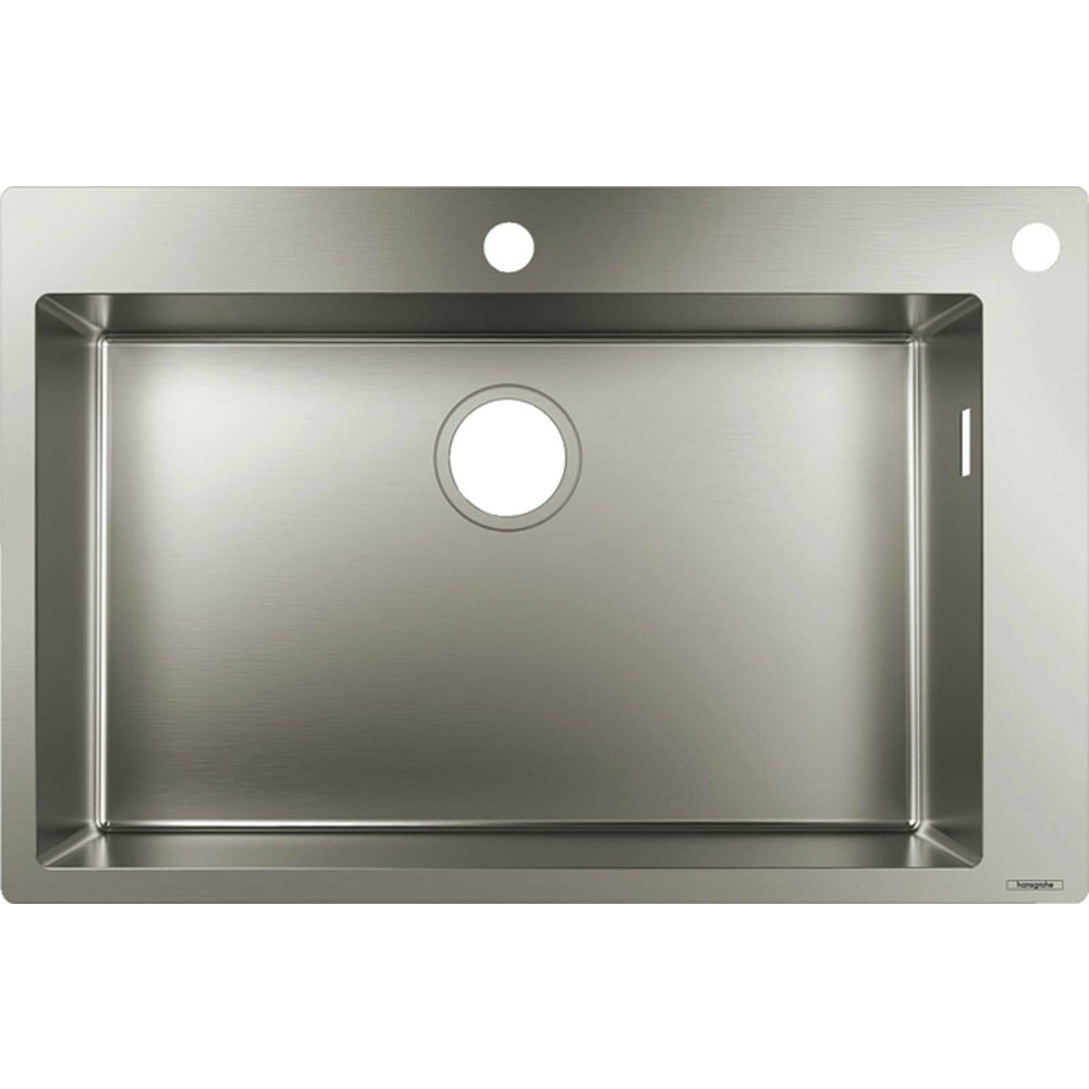 Chiuveta bucatarie Hansgrohe S71 inox 76x50 cm