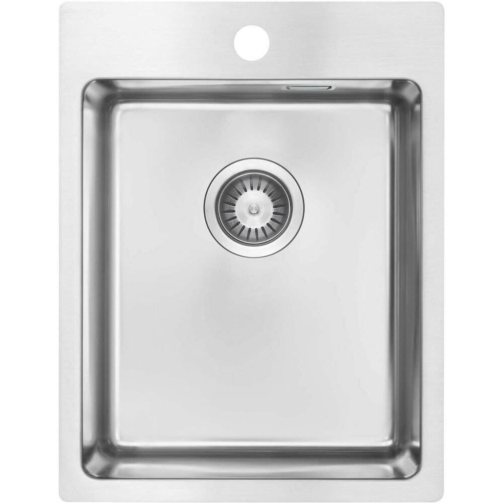 Chiuveta bucatarie inox Deante Olfato 39x50.5 cm cu 1 cuva finisaj crom periat