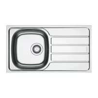 Chiuveta bucatarie inox Franke Spark 78x43.5 cm cu 1 cuva cu picurator dreapta finisaj lucios
