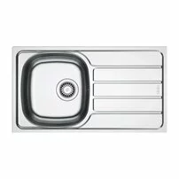 Chiuveta bucatarie inox Franke Spark 78x43.5 cm cu 1 cuva cu picurator dreapta finisaj texturat