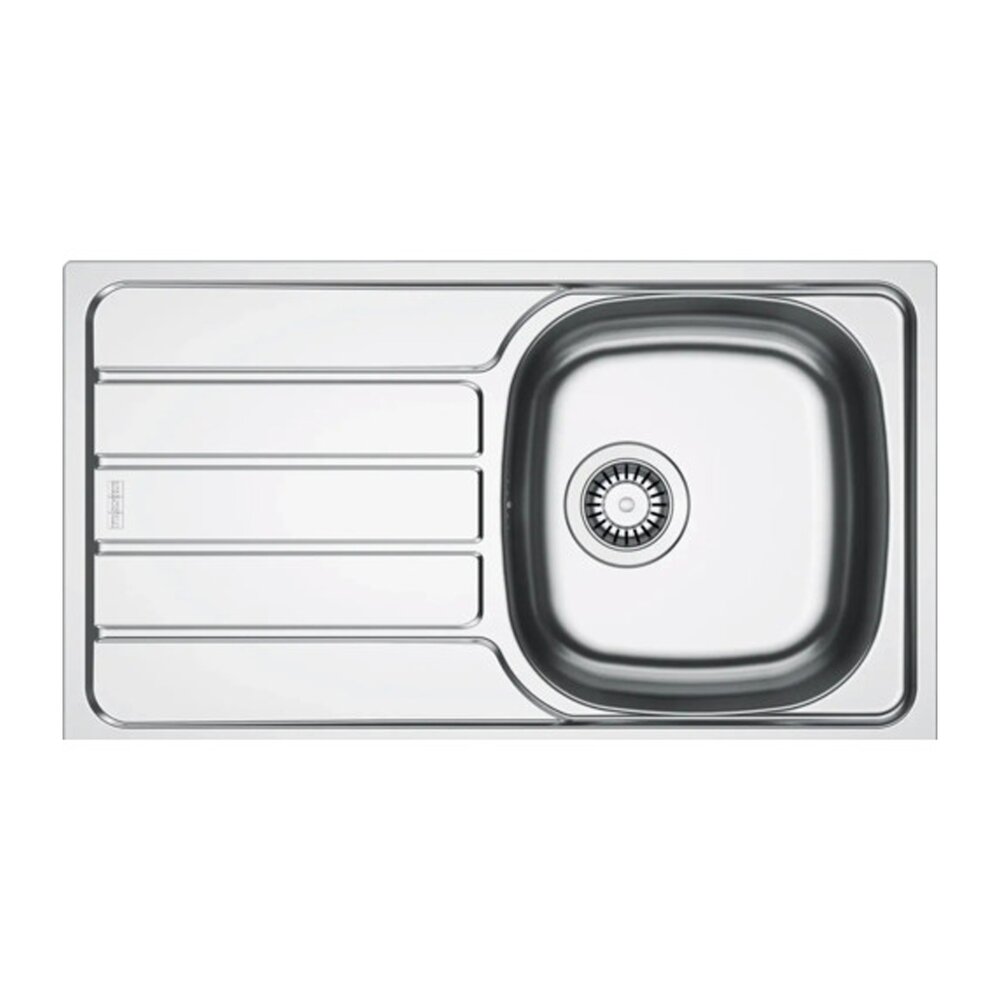 Chiuveta bucatarie inox Franke Spark 78×43.5 cm cu 1 cuva cu picurator stanga finisaj lucios Bucatarie > Chiuvete bucatarie > Chiuvete inox > Noutati Franke
